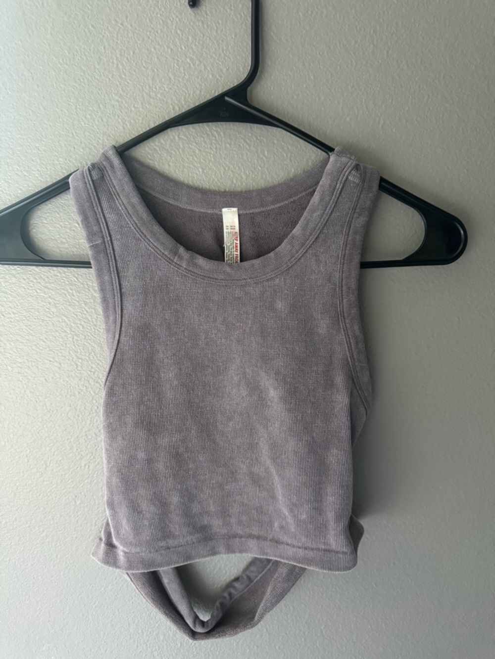 FP Movement by Free People Ribbed Crop Tank - Dusty Lavender